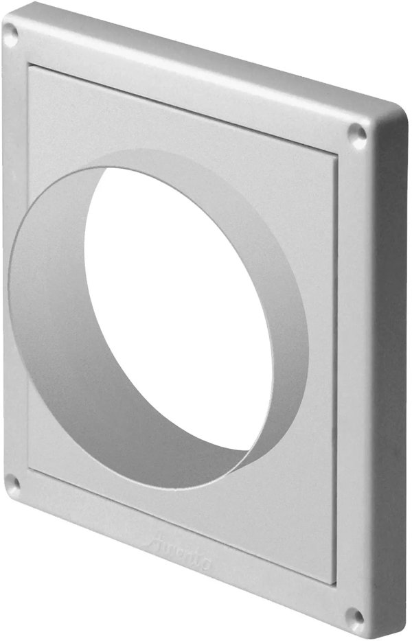 Awenta Γρίλια Αερισμού T67 140x140mm για Αεραγωγό Φ100mm, Λευκή