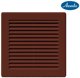 Γρίλια Εξαερισμού AWENTA TRU2BR 150x150mm, Καφέ Χρώμα