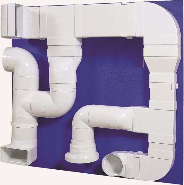 AWENTA Kolano lacznikowe Awenta KP75-23 75x150mm fi125mm 90 stopni biale