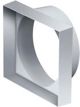 AWENTA Στρογγυλός σύνδεσμος 100mm σε τετράγωνο 90mm
