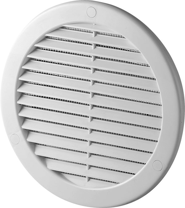 Awenta Γρίλια Αερισμού TRU16, Φ125mm, Λευκή