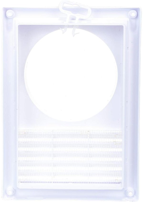 Awenta Γρίλια Εξαερισμού T98, 140x210mm, για Φ120mm, Λευκή