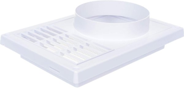 Awenta Γρίλια Εξαερισμού T98, 140x210mm, για Φ120mm, Λευκή