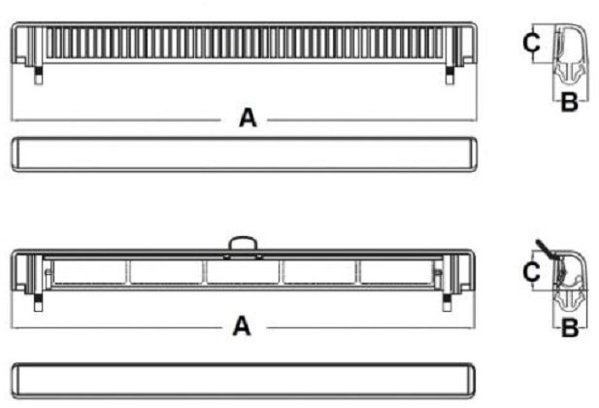 Awenta Nawiewnik Okienny Slimline 2000 Bialy SL2000