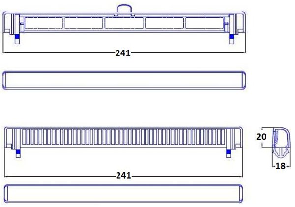 Awenta Nawiewnik Okienny Slimline 2000 Bialy SL2000