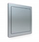 Awenta Πλαστική Θυρίδα Επίσκεψης DT10SS 150x150mm, Σατινέ Ασημί
