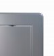 Awenta Πλαστική Θυρίδα Επίσκεψης DT10SS 150x150mm, Σατινέ Ασημί