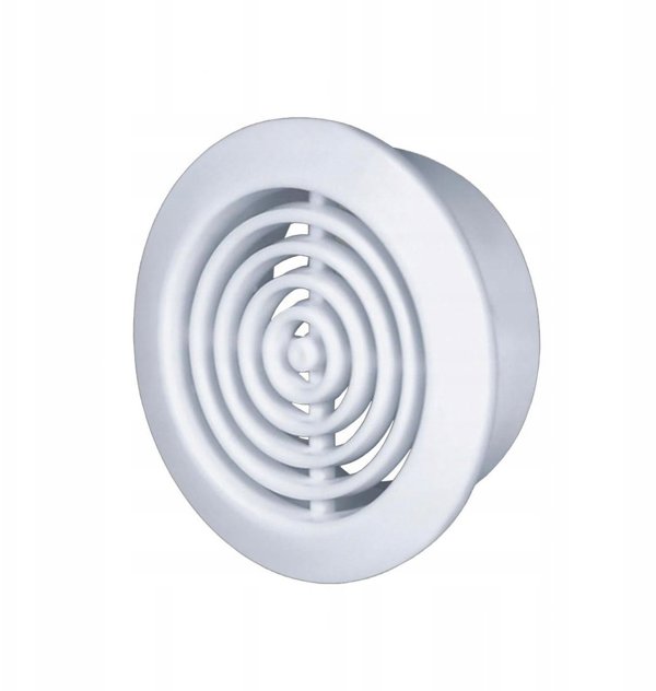 Awenta Εξαεριστική Γρίλια T73 Mini-Awent, Λευκή, Φ45/58mm, 2 Τεμάχια