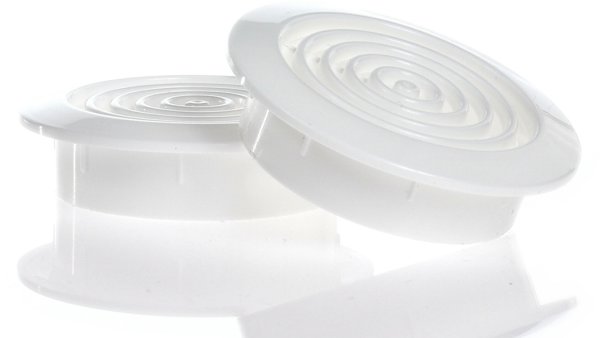 Awenta Εξαεριστική Γρίλια T73 Mini-Awent, Λευκή, Φ45/58mm, 2 Τεμάχια