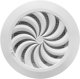 Awenta Γρίλια Εξαερισμού T86, Λευκή, Φ125mm, Πλαστική