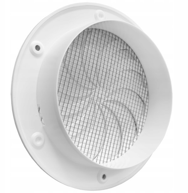Awenta Γρίλια Εξαερισμού T86, Λευκή, Φ125mm, Πλαστική