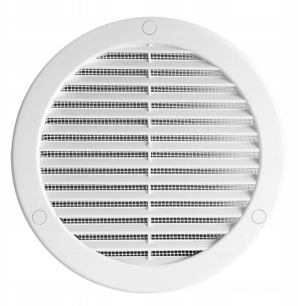 Awenta Kratka wentylacyjna TRU14K fi100mm biala