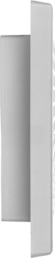 AWENTA Αεραγωγός 130x130mm λευκός με περσίδα και κορδόνι T43