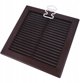 Awenta Σχάρα Αερισμού TRU6BR, 200x200mm, Καφέ