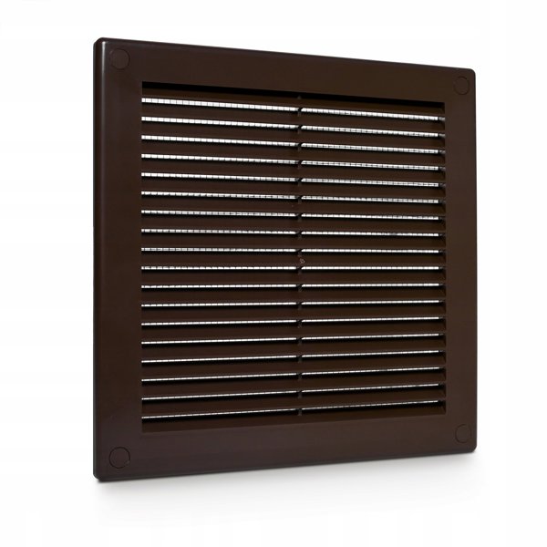 Awenta Σχάρα Αερισμού TRU6BR, 200x200mm, Καφέ