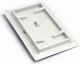 AWENTA Μεταλλική επιθεώρηση πορτάκι λευκό 150 x 250mm (DMW79)