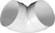 AWENTA Kolano kanalu Awenta KO125-23 okragle 90 stopni fi125mm biale