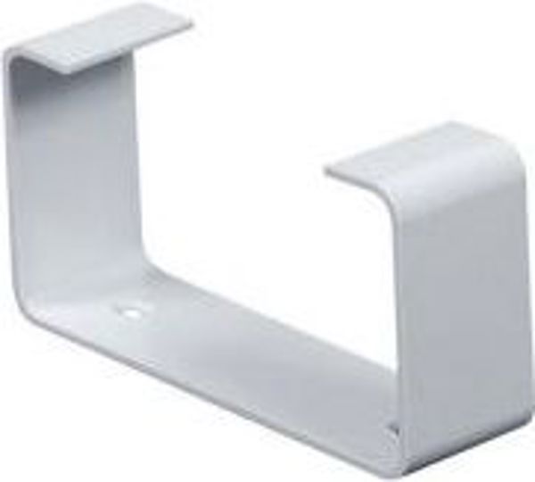 AWENTA Uchwyt kanalu plaskiego 55x110mm bialy KP55-28