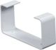 AWENTA Uchwyt kanalu plaskiego 55x110mm bialy KP55-28