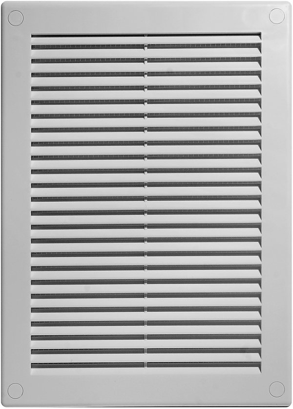 Awenta Γρίλια Αερισμού TRU4, 180x250mm, Λευκή