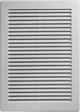 Awenta Γρίλια Αερισμού TRU4, 180x250mm, Λευκή