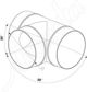 AWENTA Trojnik kanalou okraglego 100mm (KO100-26)