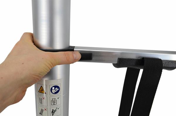 AWTools AWTOOLS DRABINA ALUMINIOWA TELESKOPOWA 3,8m 13 STOPNI AW23100