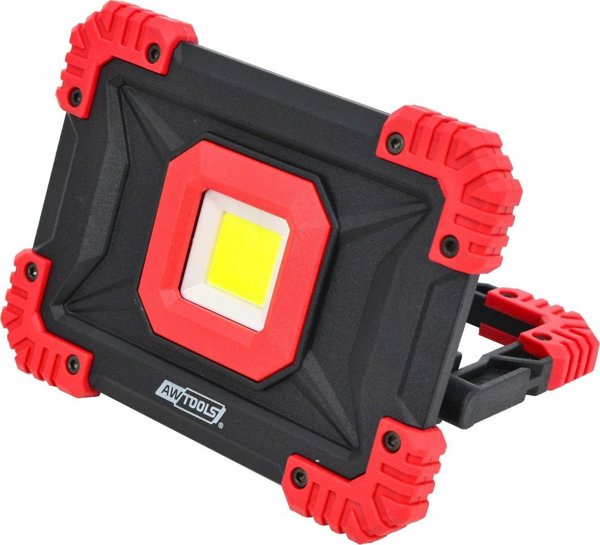 AWTools Επαναφορτιζόμενο Φωτιστικό Εργασίας COB LED 20W με Έξοδο USB και Αντοχή σε Κρούσεις