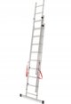 AWTOOLS DRABINA ALUMINIOWA BASIC 3x10 STOPNI 150kg