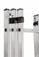 AWTOOLS DRABINA ALUMINIOWA BASIC 3x10 STOPNI 150kg