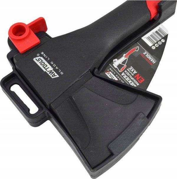 AWTools Τσεκούρι Black Line με Σφήνα, 900g