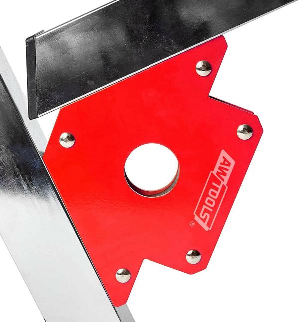 AWTools Μαγνητική Γωνία Συγκόλλησης AW50202, 34.5kg, 122x190x25mm
