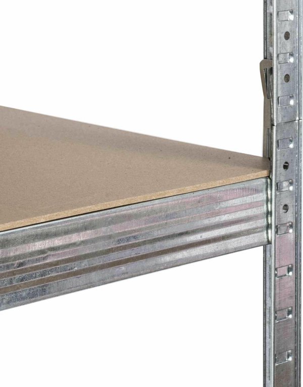 AWTools Ράφι 6 ραφιών 200x90x40 NOΣΟΤΗΤΑ 300kg / 6.0mm - Γρήγορη συναρμολόγηση με πίεση