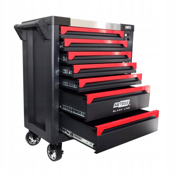AWTOOLS WOZEK WARSZTATOWY 7-SZUFLAD BLACK LINE