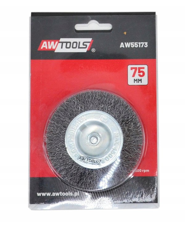 AWTools AWTOOLS SZCZOTKA TARCZOWA TRZPIENIOWA 115mm