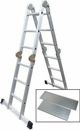 AWTools AW DRABINA UNIWERSALNA 4x3 150kg + podest AW23032