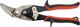 Ψαλίδι AWTools για λαμαρίνα αριστερό λυγισμένο (AW22000)