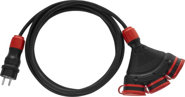 AWTools Προέκταση Ρεύματος Extreme 40m 3x2,5mm², 3 Υποδοχές, IP54, 16A/4000W