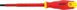 AWTools Κατσαβίδι Επίπεδο VDE 5.5x125mm, Ατσάλι CrV S2, Αντιολισθητική Λαβή TPR