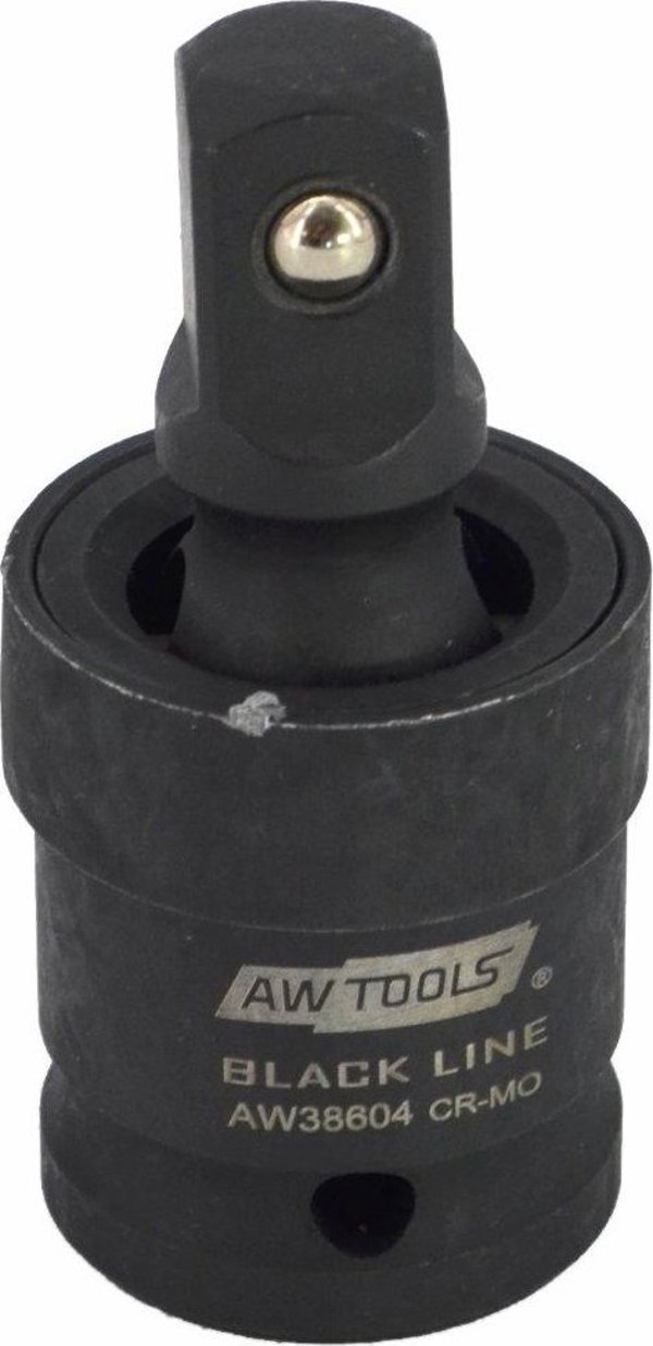AWTools AW PRZEGUB KULISTY UDAROWY 1/2" BLACK LINE