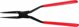 AWTools Πένσα για Καμπύλωση Λαμαρίνας 280mm, Ίσιες Σιαγόνες 180°, από Ανθρακούχο Χάλυβα