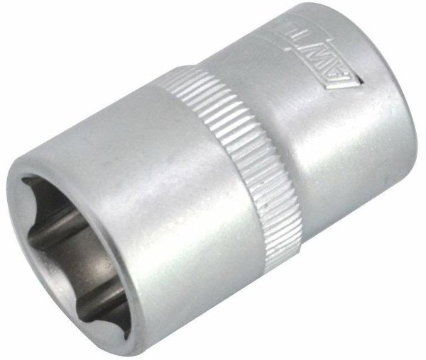 AWTools Εξάγωνη Υποδοχή 1/2" Κοντή 29mm Black Line
