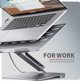 Axagon HMC-STND Βάση για Laptop 10" - 16" με USB-C Hub, Αλουμινίου