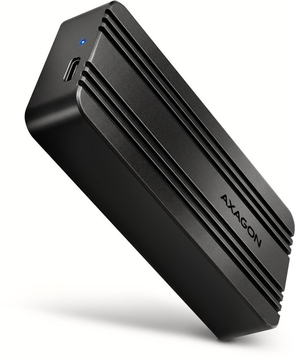 Axagon EEM2-40G Εξωτερική Θήκη για M.2 NVMe SSD, USB-C 40 Gbps, Αλουμίνιο