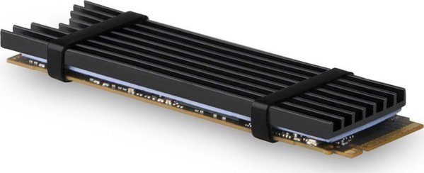 Axagon CLR-M2L3 Παθητική Ψύκτρα για M.2 SSD, Αλουμινένιο Ψυγείο για Δίσκους 22x80mm, Με Θερμικά Επιθέματα