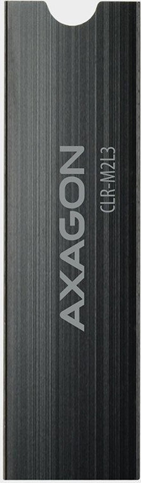 Axagon CLR-M2L3 Παθητική Ψύκτρα για M.2 SSD, Αλουμινένιο Ψυγείο για Δίσκους 22x80mm, Με Θερμικά Επιθέματα