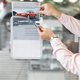 3L Αυτοκόλλητες Τσέπες Djois Magneto A4, Μπλε, Σετ 1 Τεμαχίου