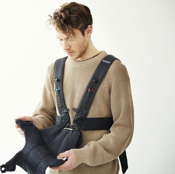 BabyBjorn BABYBJÖRN - Μάρσιπος MINI 3D Mesh, Γκρι