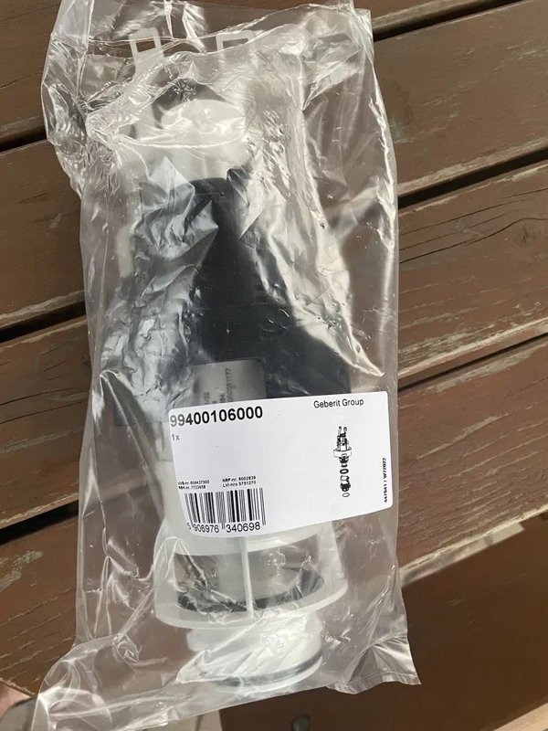 BaByliss Βαλβίδα Αποχέτευσης 6/3, 4/2L με Λαστιχένια Στεγανοποίηση