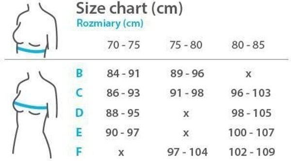 BabyOno Σουτιέν Θηλασμού Rom 585/14, Χρώμα Ουδέτερο, Μέγεθος 75-80